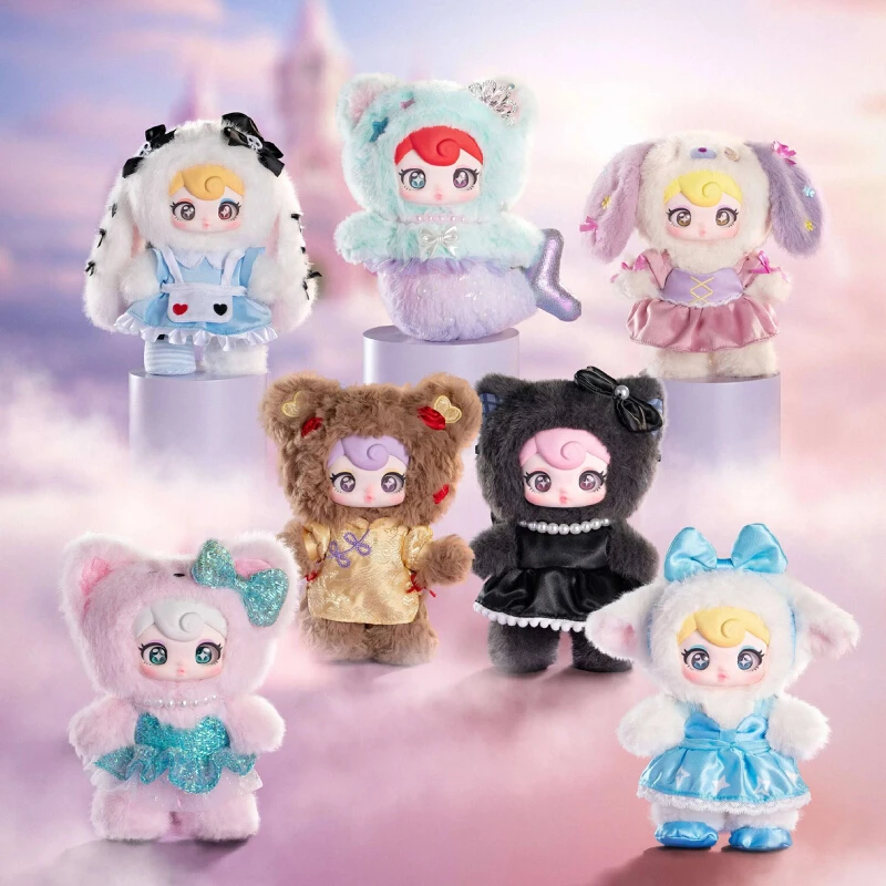 

New Sunycoco Rebellious Sweetheart Series Cute Vinyl Plush Pendant Blind Box Super Delicate Lovely Doll Children Christmas Gifts