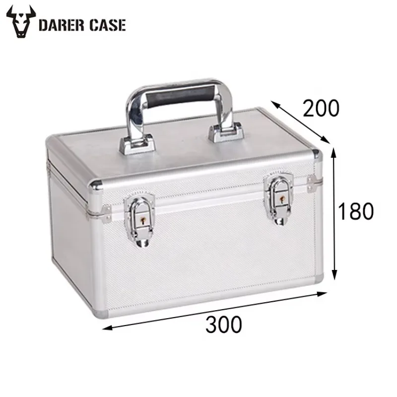 DPE030 300 * 200 * 180mm Cheap Aluminum Equipment Case with Handle