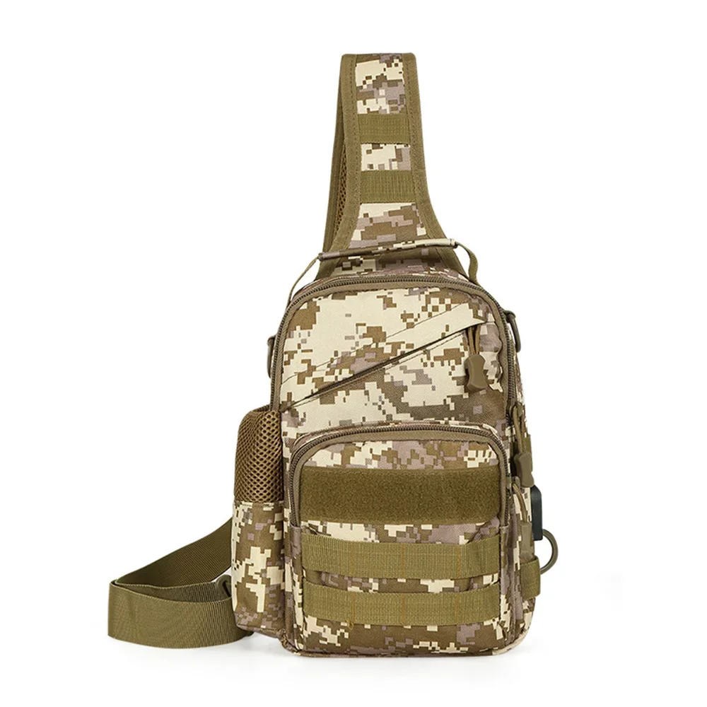 

Tactical Luya Sling Riding Backpack Chest Bag Camouflage Single Shoulder Crossbody Multi bag Outdoor Fishing Multifunctional bag