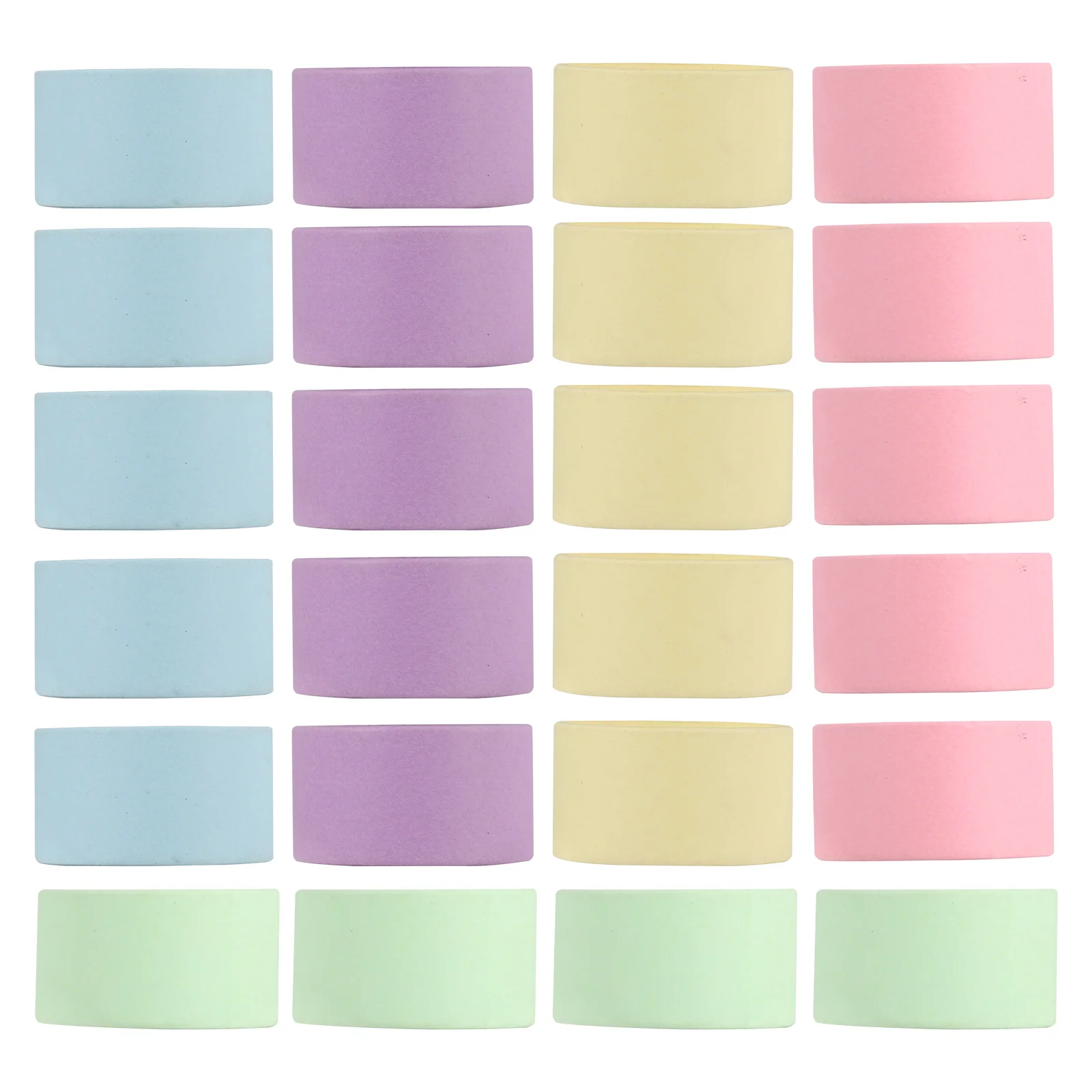 25 قطعة من لفة ورق الحرف الورقية للرسومات الفنية DIY والملصقات والمشروعات الإبداعية الممتعة للاستخدام في الفصول الدراسية