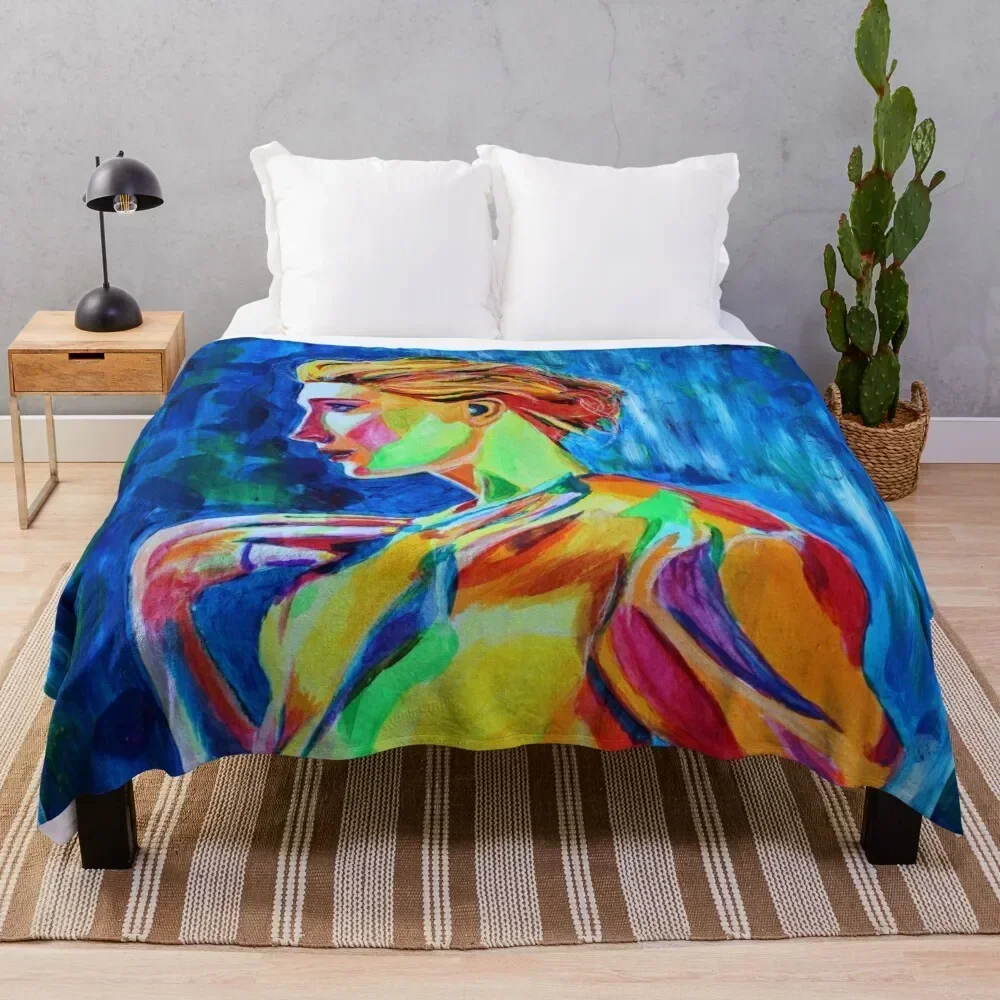 

Cate Blanchett by Annie Leibovitz Throw Blanket Soft Plush Blanket as Housewarming Gift