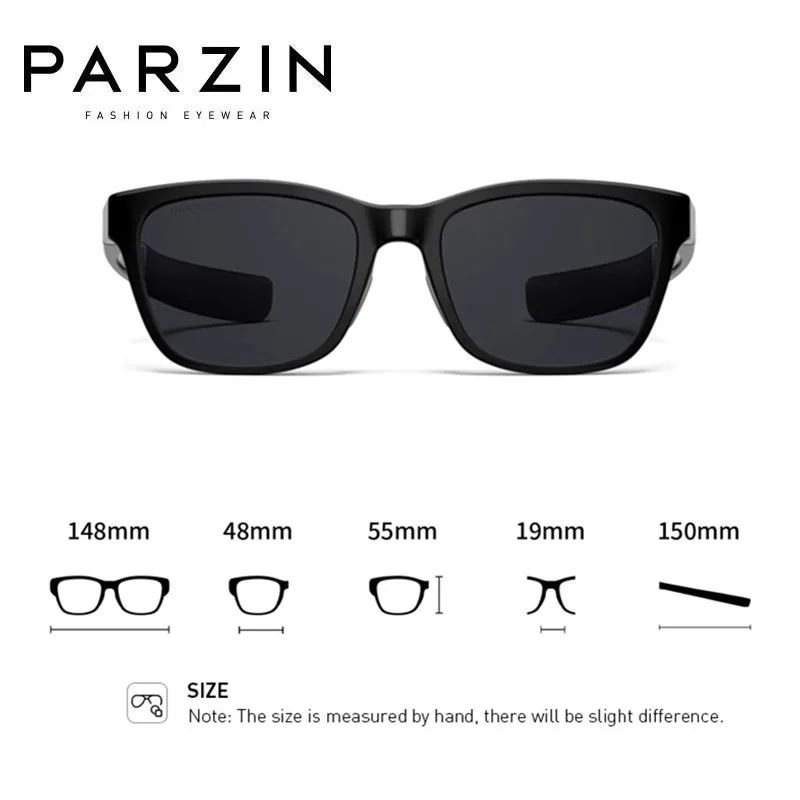 PARZIN Polarized Outdoor Sunglasses for Men Women New Light Sport Trendy Pair with UV Resistant Sunglasses PZ91703