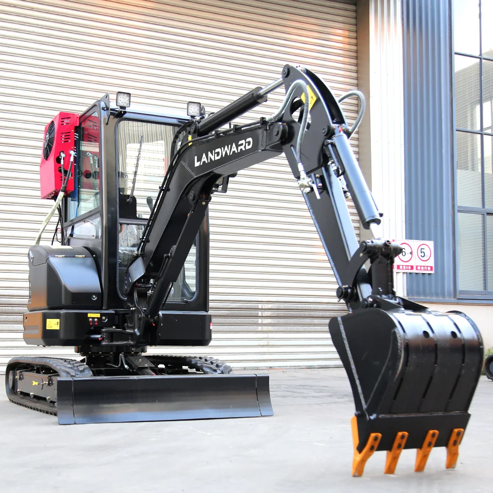 Customized Chinese Manufacturers 2.5 Ton Small Excavator Mini Digger Prices Multifunctional Farm Bagger With CE EPA Escavator