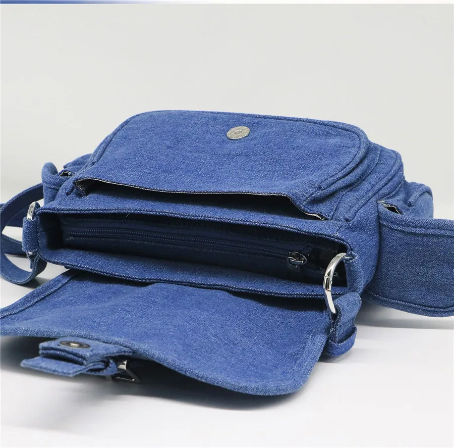 Borse a tracolla da donna in Denim moda borse a tracolla ascellari da donna borse da donna blue Cowboy totes femminili bolsas