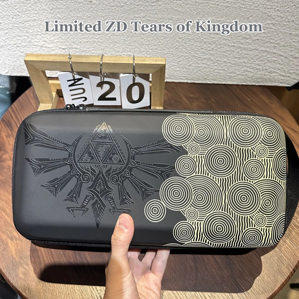 ZD Tears of The Kingdom Limited Storage Bag Protective Bag For Nintendo Switch/OLED Game Accessories