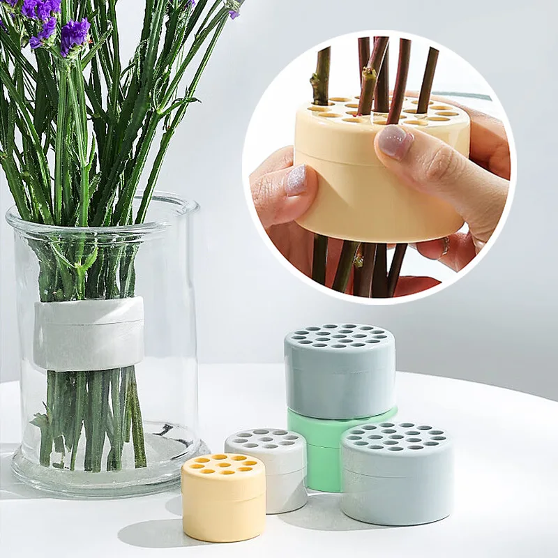 

Plastic Floral Arrangement Tool - Hand Spinning Spiral for Fresh Flower Bundle,Pot Fixing& Floor Floral Assist Flower Pot Fixing