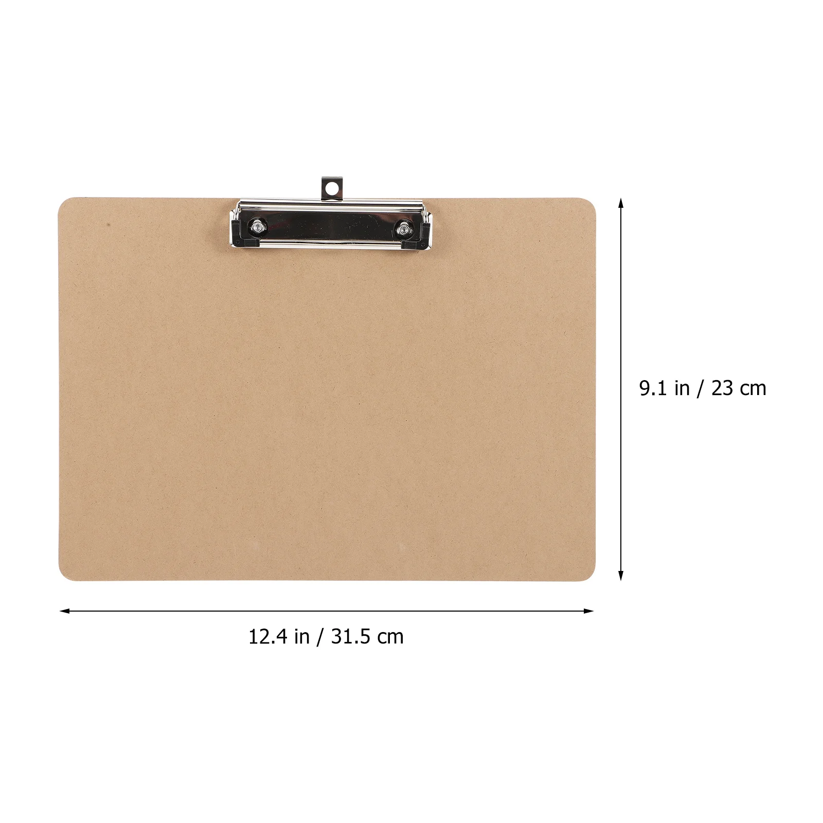 

2Pcs Portable Writing Clipboard Thick Clipboard Strong Document Clip Office Hardboard Multi-Purpose File Storage Board