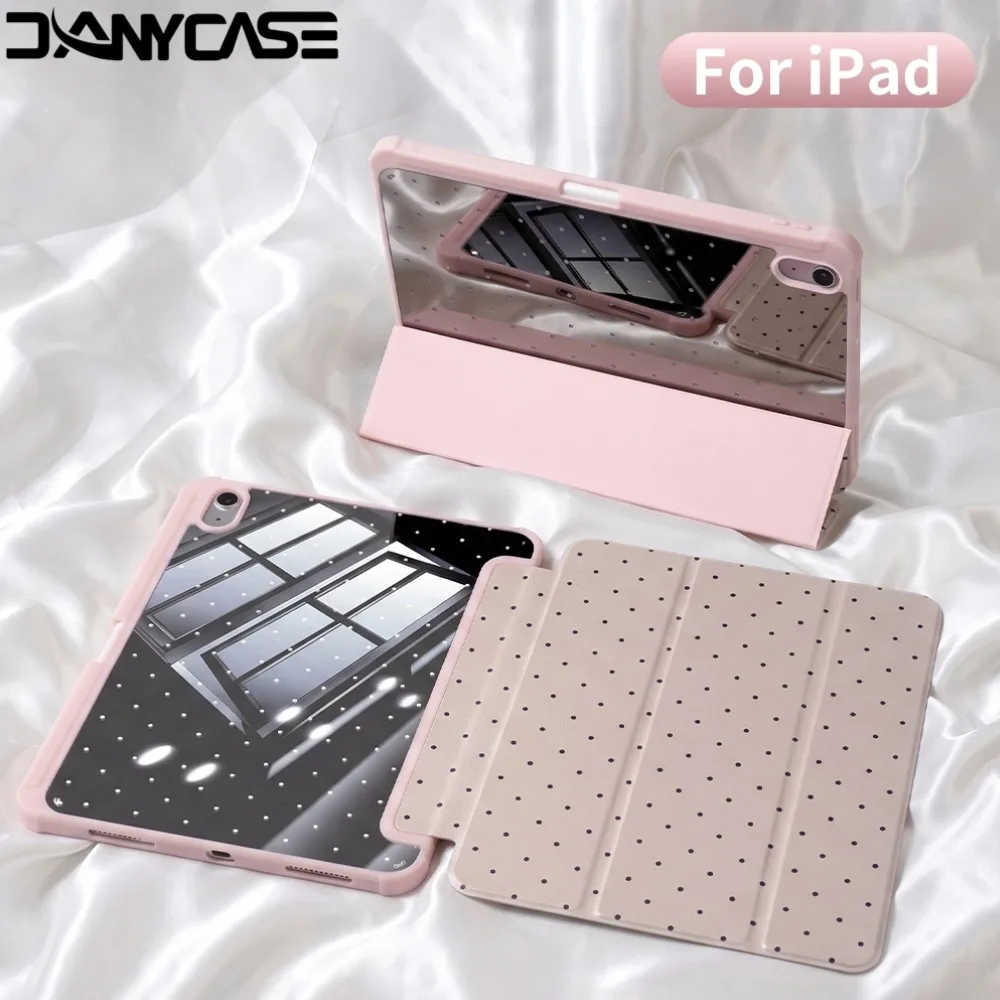 For iPad A16 Case 11th A16/10th Generation Case Trifold Tablet Case with Pen Holder Funda for iPad 11 Air M2/M3/M4 2026/2025