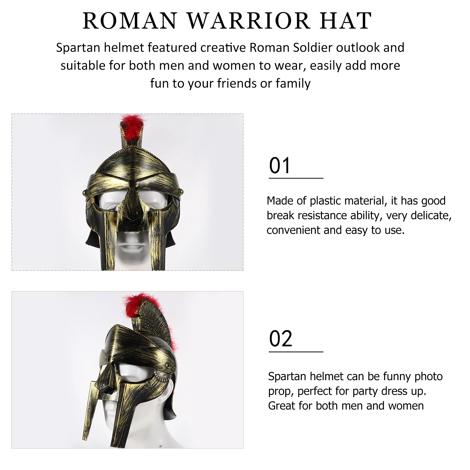 

Little Hat Roman Soldier Prop Medieval Costume Party Cosplay Headwear Hats Silver Color Role