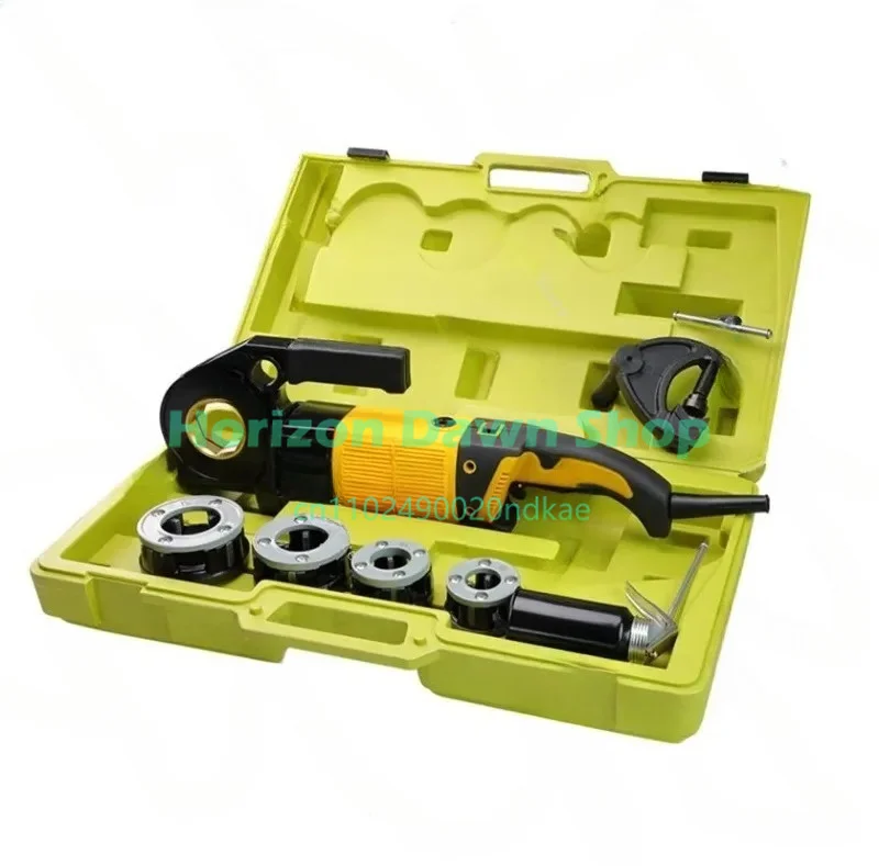 Hotsale SQ30A Portable Power Pipe Threader Machine Iron Pipes Ratchet 1/2 Inch 1 1/4 Inch for  Line Pipe Installation On-site