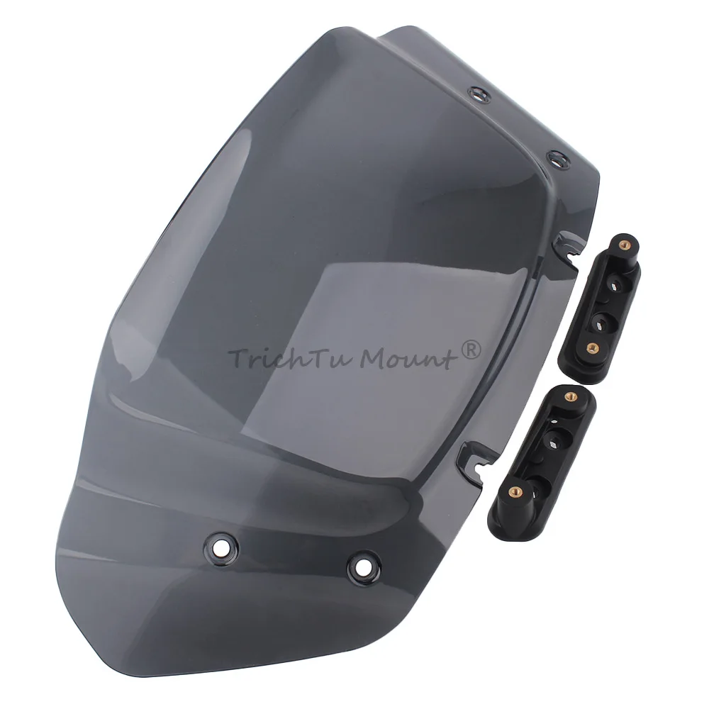 لموديلات Harley Street Glide FLHX/I لعام 2024 - لاحقًا 10 بوصة منحرف الرياح الأمامية للدراجة النارية ABS البلاستيك هدية الزجاج الأمامي