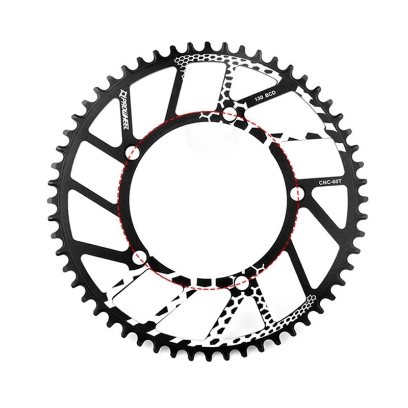 Fold Chainrings FD17 56Y 58Y 60Y Sprocket FD19 56T 58T 60T Tooth Plate Foldable Bike Chain Wheel