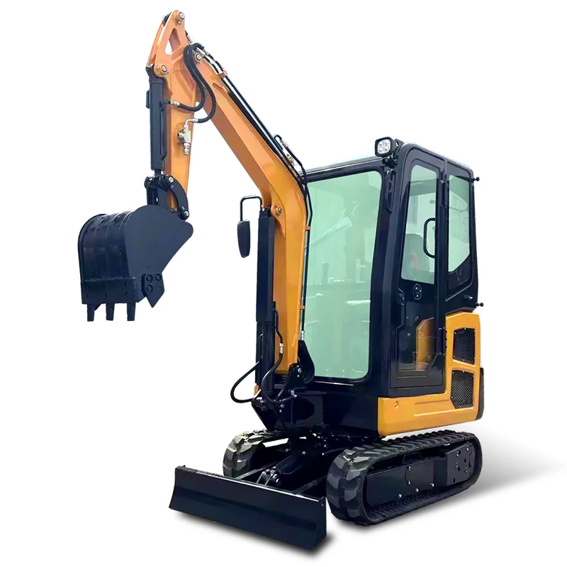 تخصيص حفار صغير الزاحف Laidong المحرك 1.8 طن آلة حفارة ريترو صغيرة السعر للبيع حفارة صغيرة