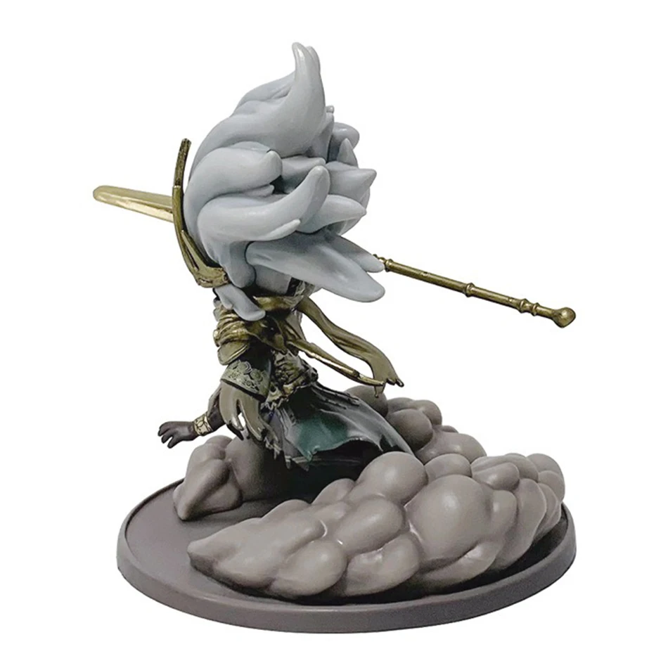 Neue heiße 14 cm Dark Souls III Nameless King (Dragon-Slaying War God/Sun Warrior) Desktop Ornament Figur, PVC Modell Spielzeug Geschenk