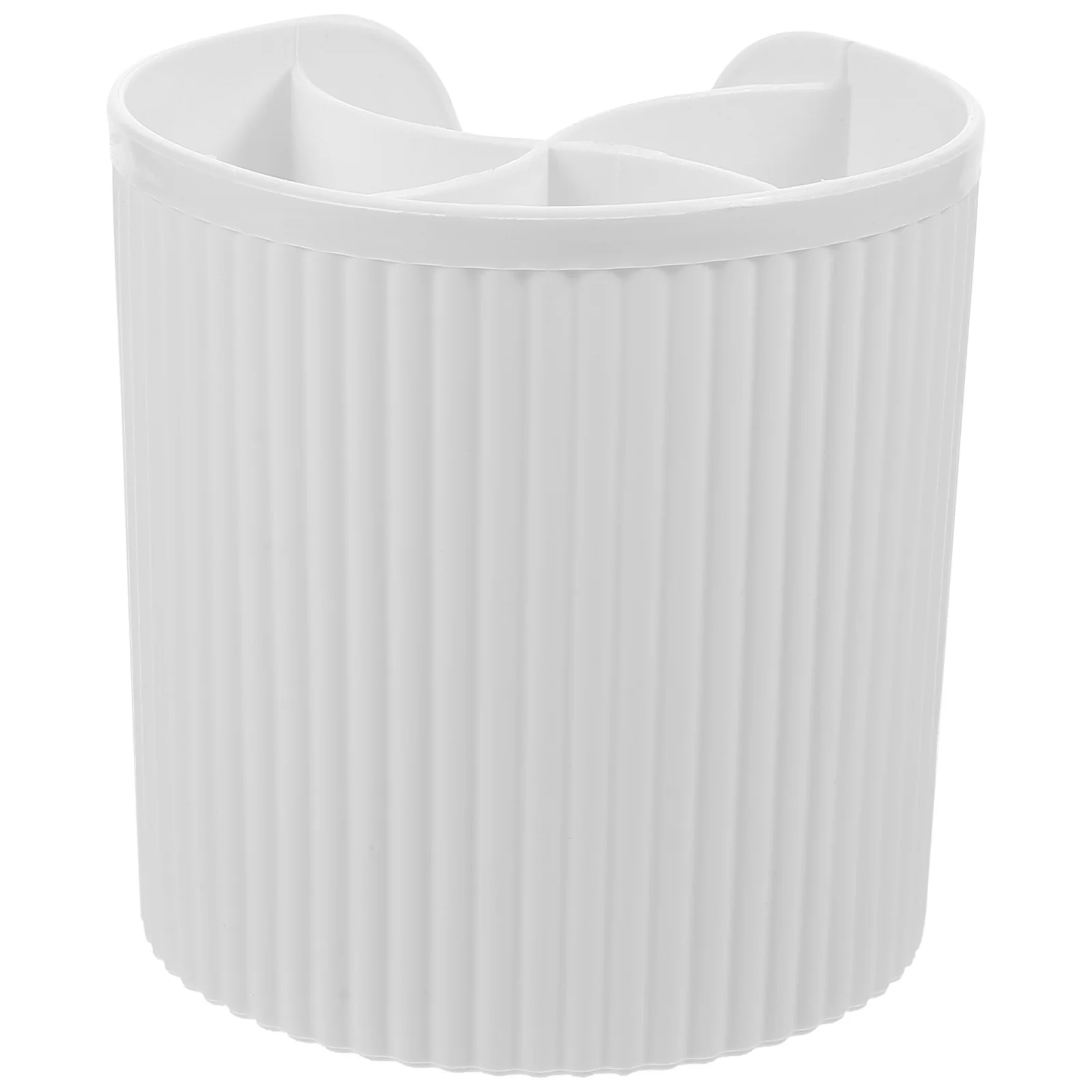 メイクブラシホルダーオーガナイザー プレミアムプラスチックデスクトップペンホルダー メイク収納容器 アイライナー口紅オーガナイザー バニティ