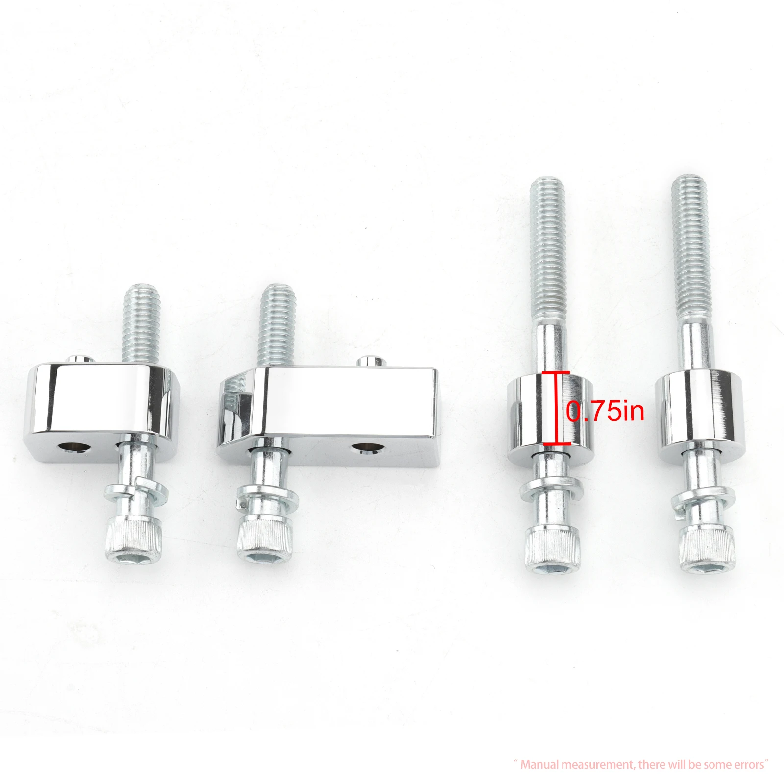 Driver Floorboard Extensions Relocation Brackets For Harley Touring Road King Electra Street Glide 2009-2023 Tri-Glide 2010-2013