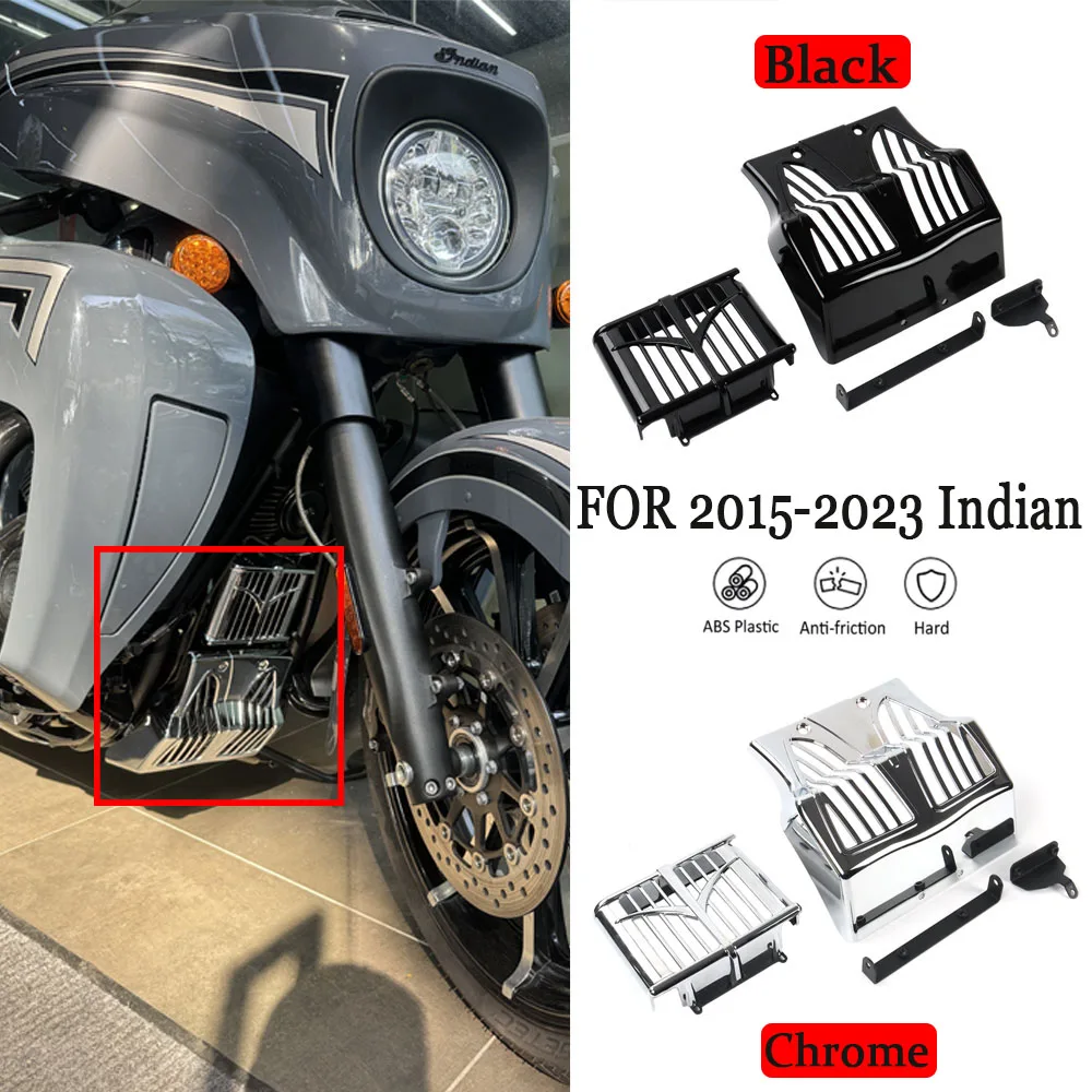 FOR 2015-2023 Indian Bagger Motorcycle Fairing Lower Front Spoiler Air Dam Fairing Mudguard Cover Protective cover Accessories