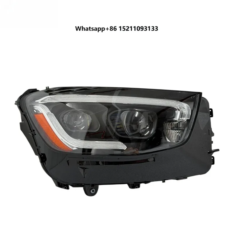 US Spec Multibeam Matrix LED Headlight for Mercedes GLC X253 GLC300 4MATIC AMG GLC43 GLC63 2020 2022 OEM Adaptive AFS Headlamp