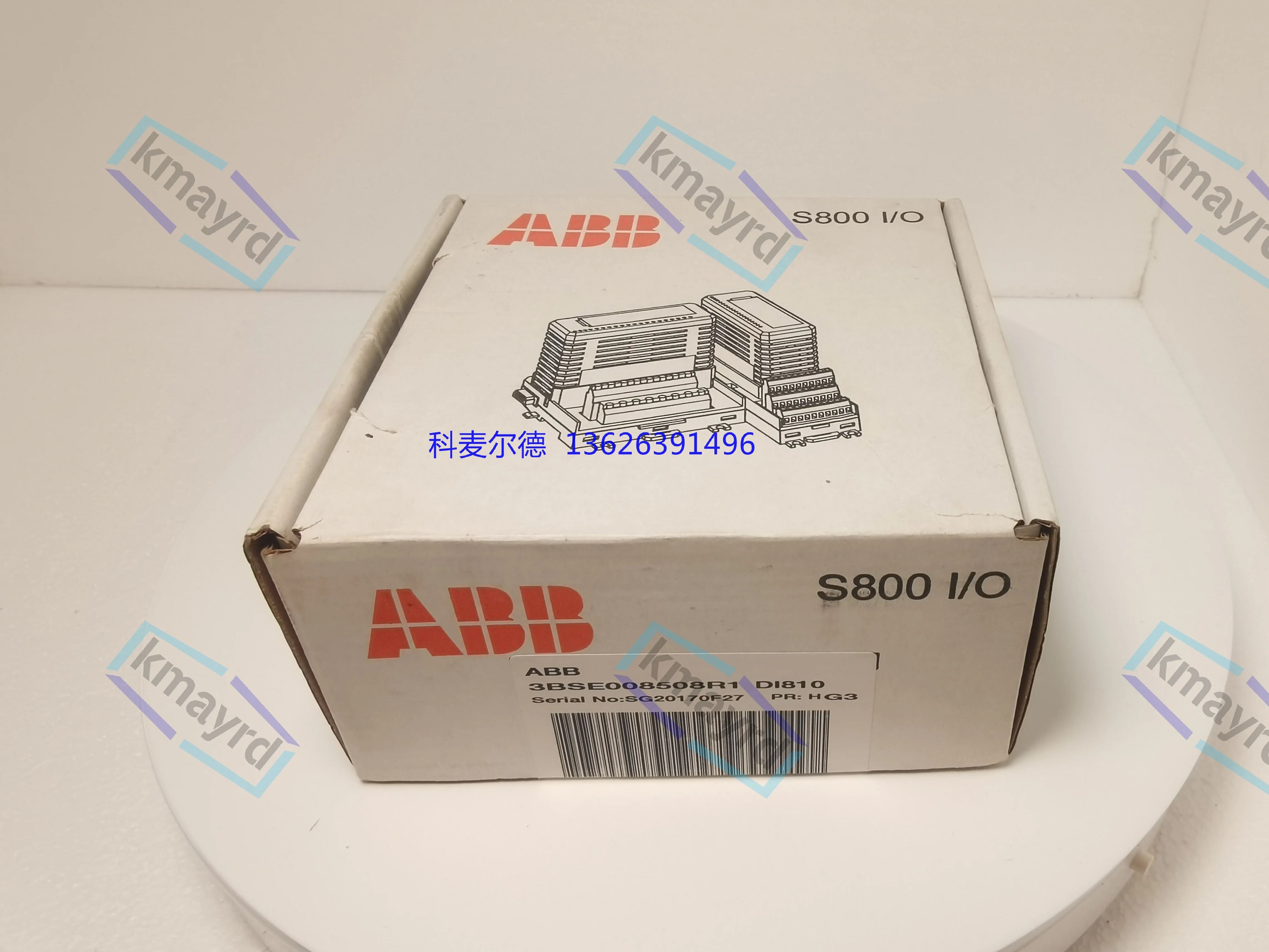 2025 3BSE008508R1 ABB وحدة DI810 S800 I/O مفتوحة #1