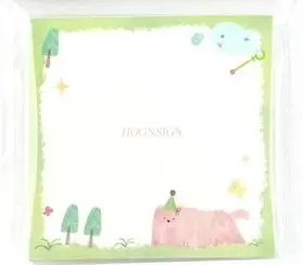 1book Cute and Sweet Account, Romantic Spring Warm Account, Non Sticky Material Collage, Message Book