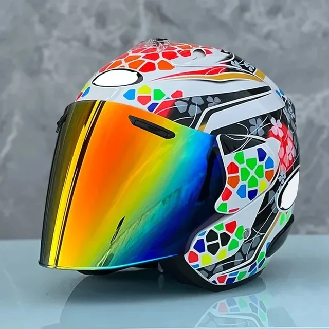 

Ram3 Nakagami GP2 Half Helmet Men and Women Motorcycle Off-Road Summer Helmet Downhill Racing Mountain Cross Casco Capacete