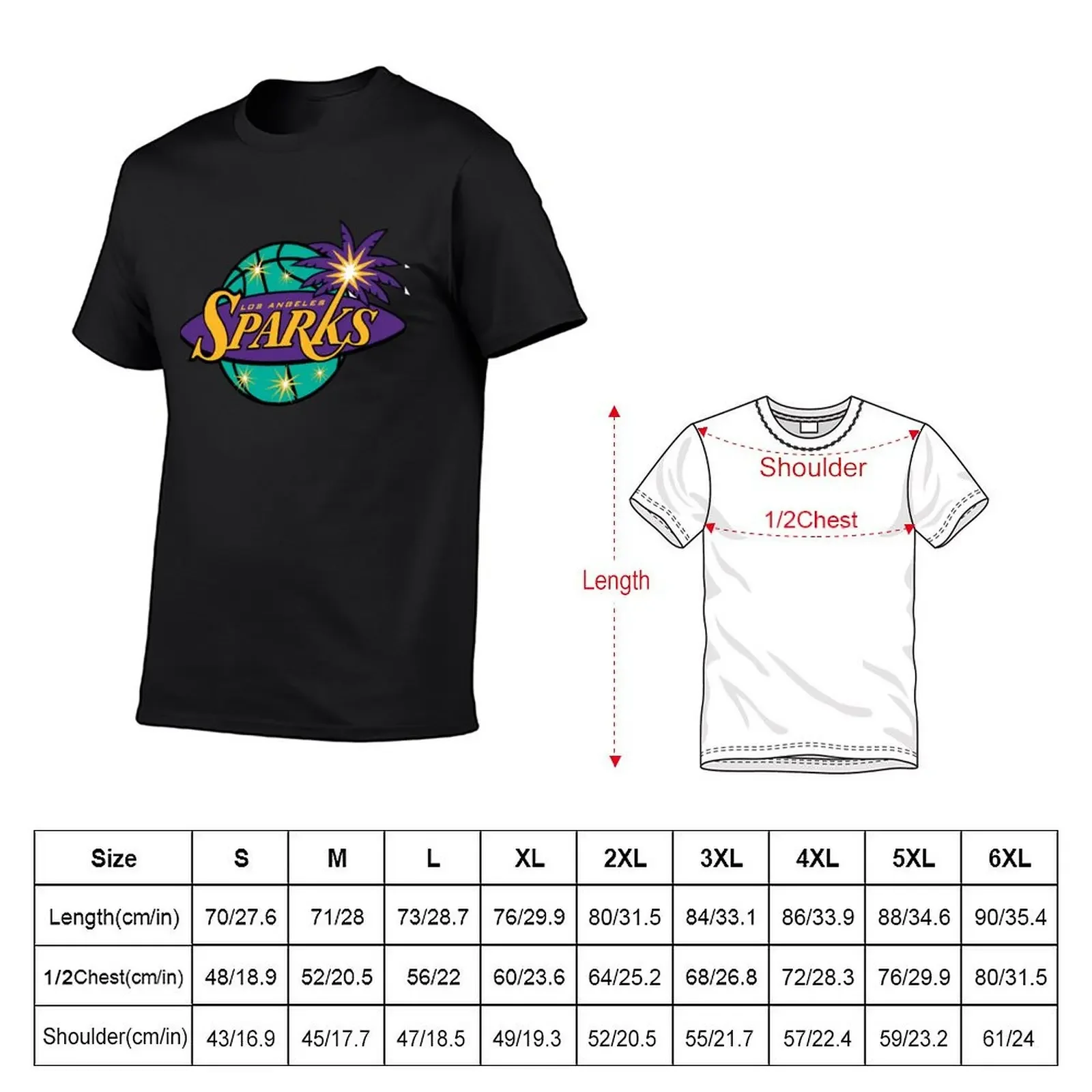 Music Retro Los Angeles Sparks Fitted Scoop Christmas T-Shirt boys whites sports fans mens plain t shirts