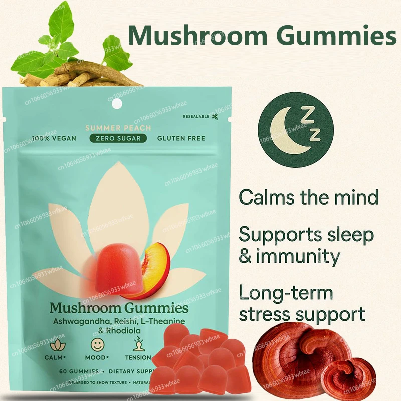 

Грибные жевательные конфеты улучшают иммунную функцию, помогают бороться с усталостью и болями в теле, поддерживают здоровье почек, повышают силу и улучшают концентрацию внимания.