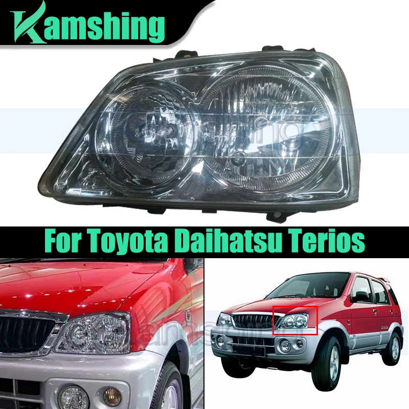 

Car Front Bumper Headlight For Toyota Daihatsu Terios Head Light Headlamp Head Lamp