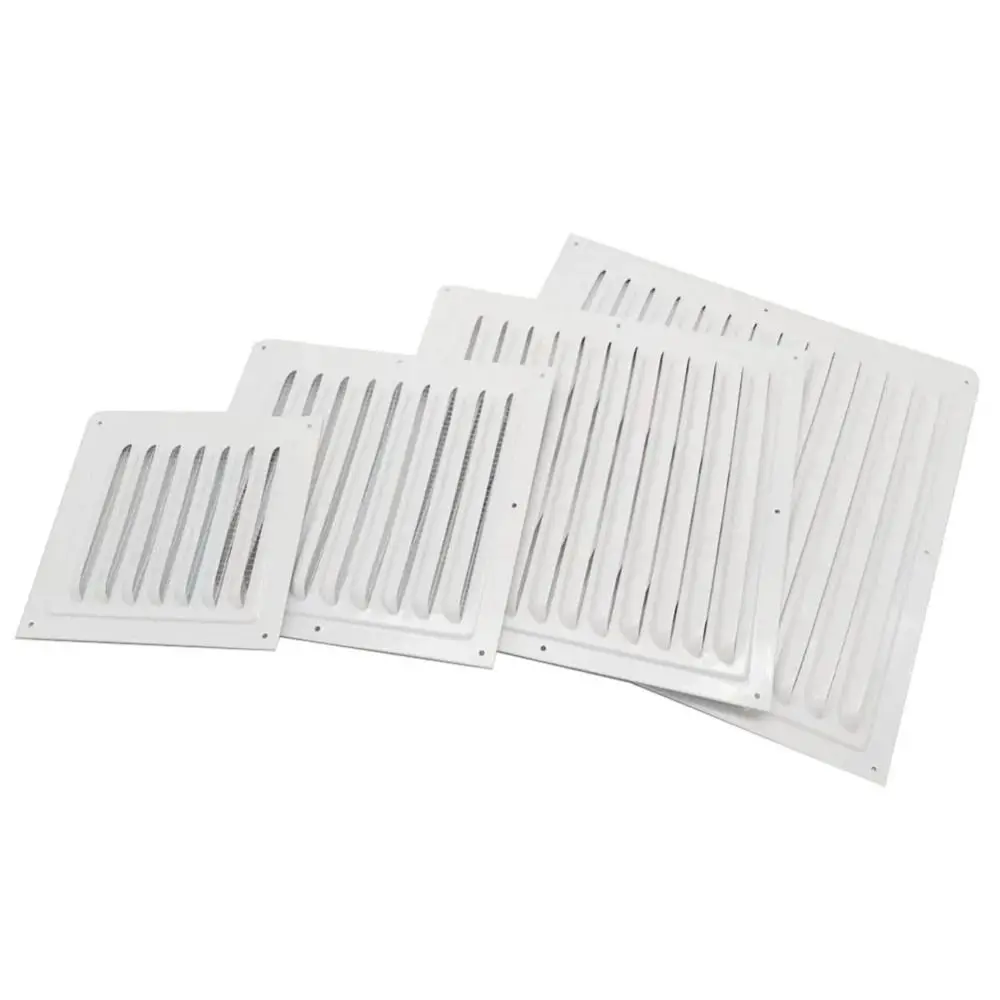 Image 4: Grille de ventilation en alliage d'aluminium pour systèmes de chauffage et de refroidissement, plaque d'échappement, couvercle de ventilation, grille de protection du système d'air