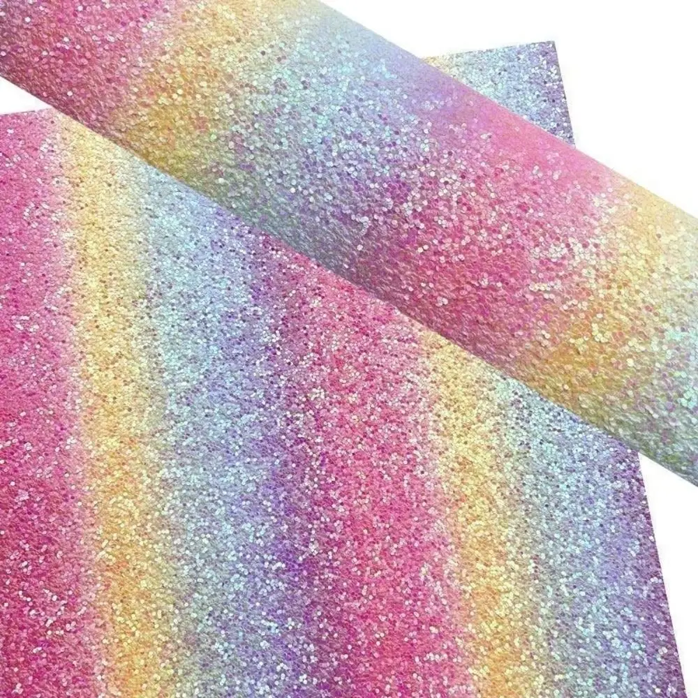 5/10Pcs Fuse Beads Rainbow Glitter Baking Cloth Shining Non Stick Heat Resistant Ironing Sheets Reusable