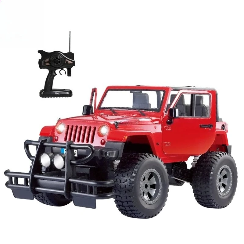 

1/9 Scale 4WD Remote Control Off-road Car Rechargeable Remote Control Car with Door Handle Electronic Toy Model for Boys