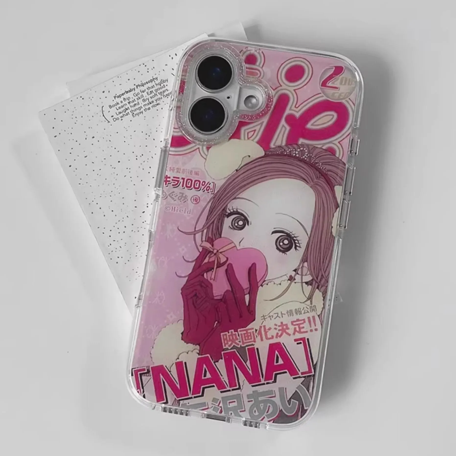 Japan Anime Sweet Girl Love Shining Phone Case For Samsung Galaxy A07 A17 A36 A26 A56 A55 A14 A06 A05 A13 A53 A33 A23 4G 5G - náhled 4