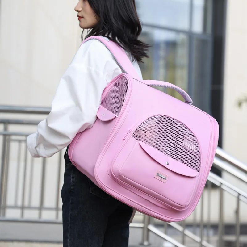 Mochila para gatos y perros, transpirable, para viajes al aire libre - imagen 5