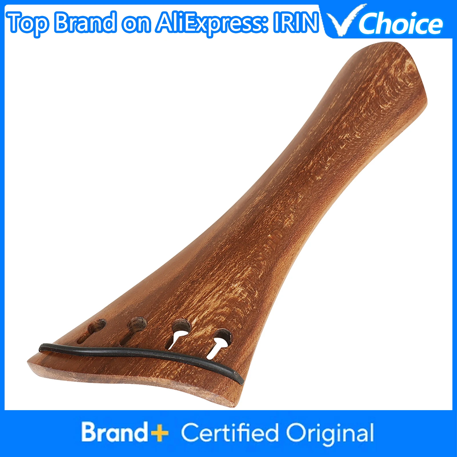 IRIN 4/4 Violino Tailpiece LN244 Fiddle de Alta Qualidade em Jacarandá, Placa Única Inclinada, Acessórios para Instrumentos de Violino