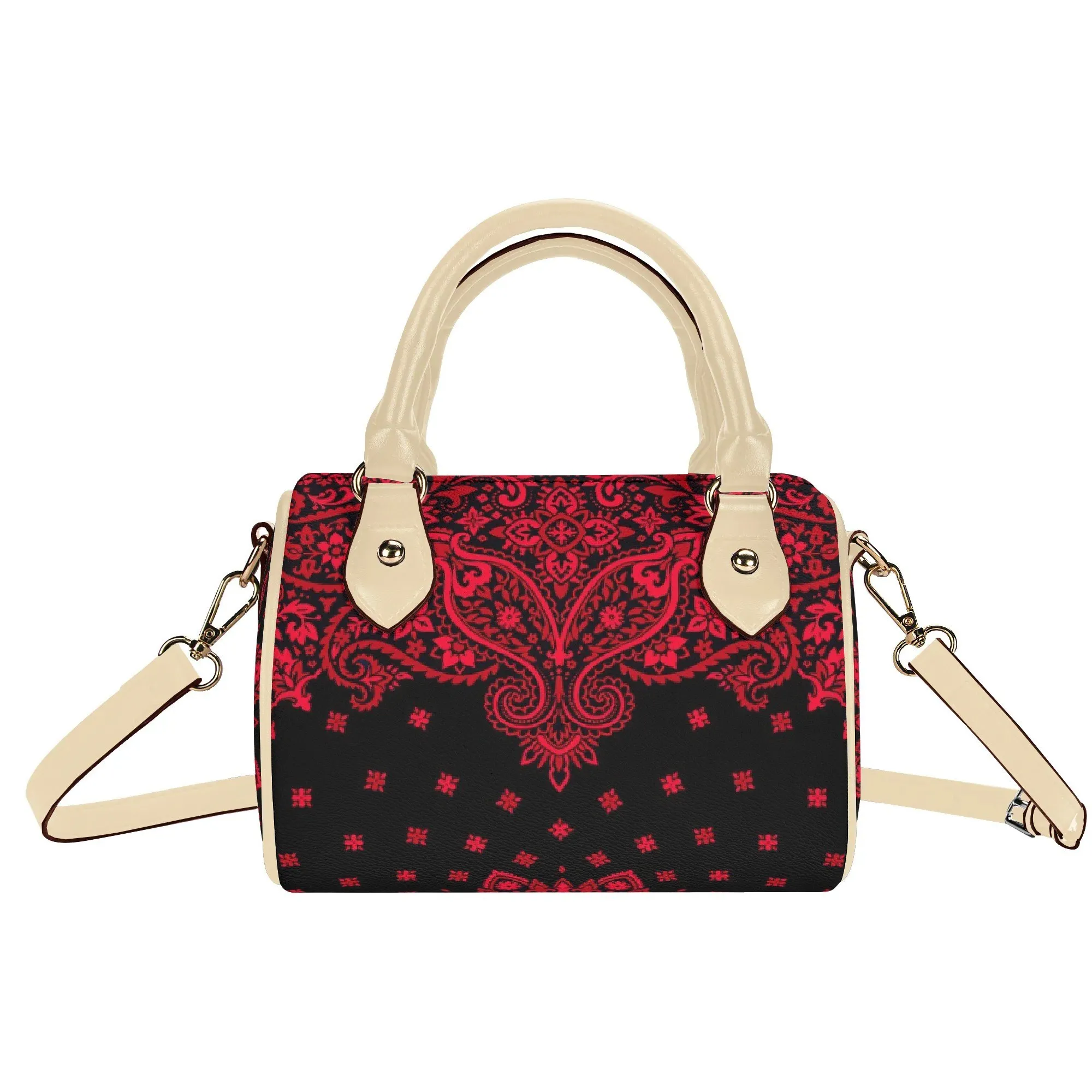 

Bandana Women's Single Shoulder Bag Pillow Bag Made Of Pu Leather Suitable For Daily Commuting Fashionable Bag