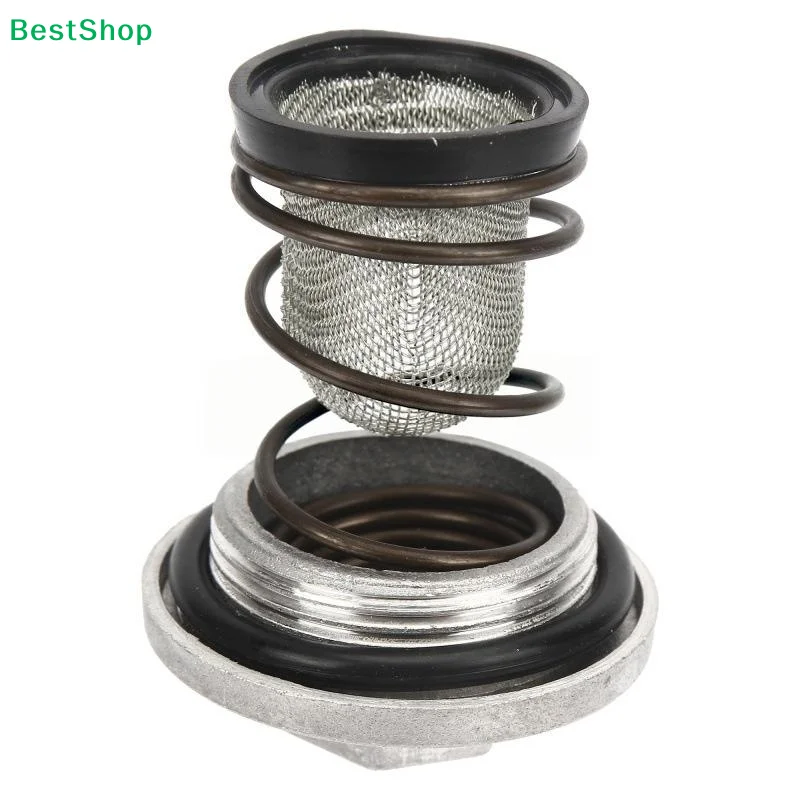 Oil Filter Strainer Drain Screw Seal Ring Spring Kit For 50 80 125 150cc Scooter Moped Motorcycle Engine Repair