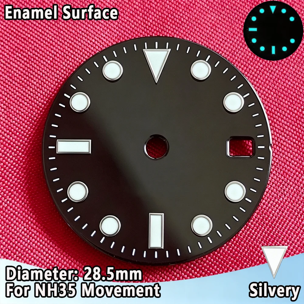 أقراص ساعات مخصصة بشعار خاص 28 - مراجعة Luminous Dial Face وسعره