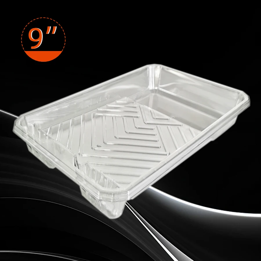 10 Disposable 9" Paint Pads, PET Material, Use with 9" Oil Tray, Eco-Friendly and Economical Conven