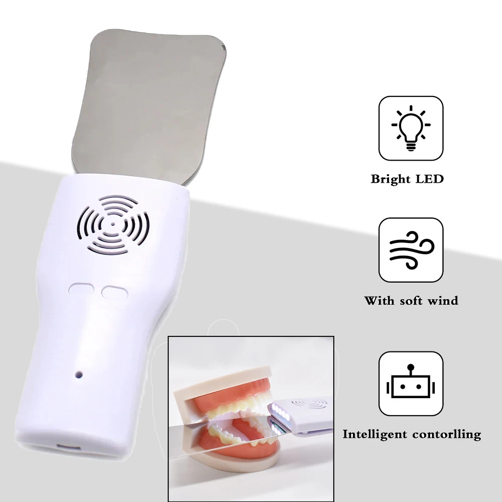 

Стоматологические противотуманные зеркала со светом, внутриротовой фотосъемкой, отражатель, противозапотевающие зеркала, осветительная ручка для буккального окклюзионного лингва