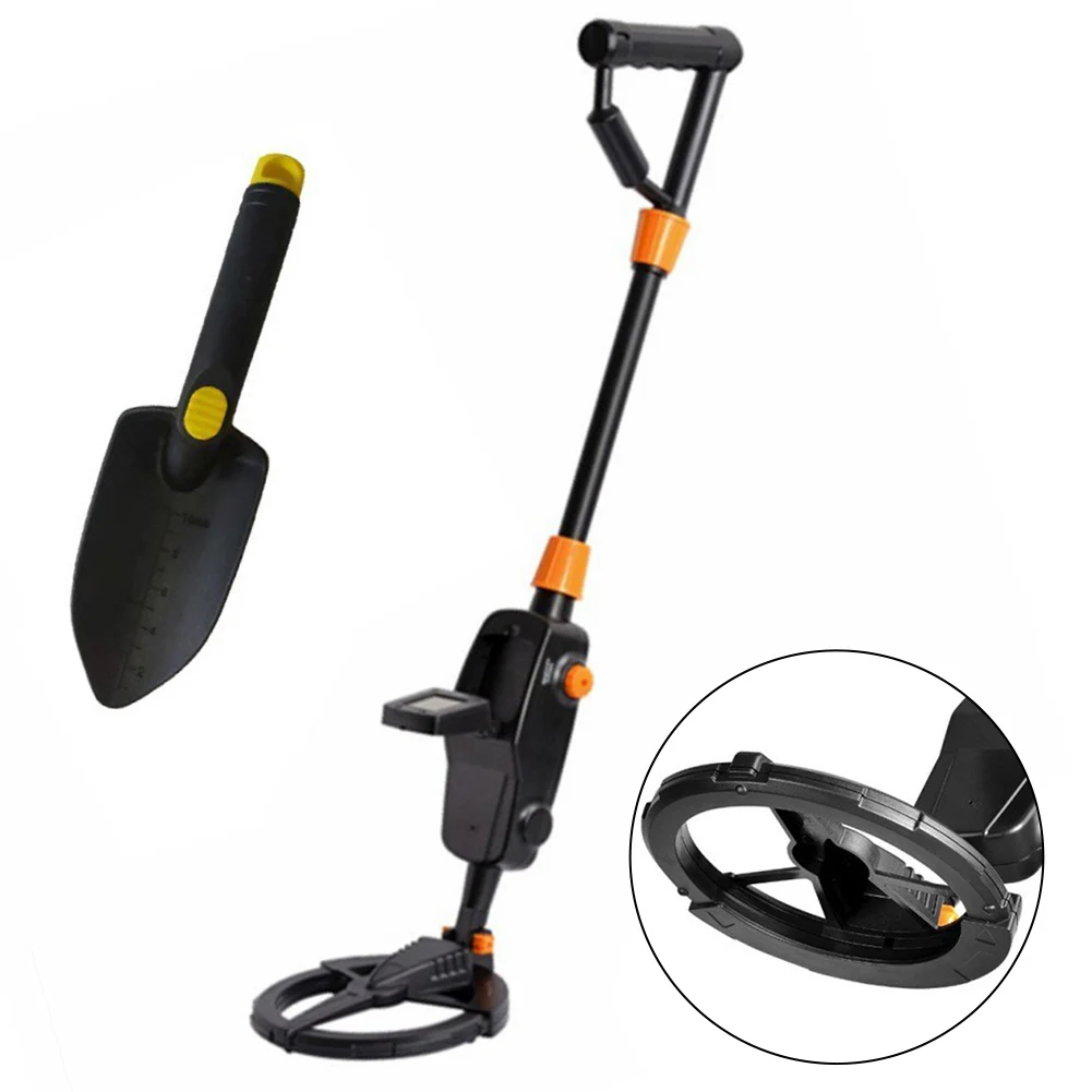 High-Sensitivity Waterproof Metal Detector With LCD Display Sound Indication Lightweight ABS Beach Shallow Water Forest Hunting