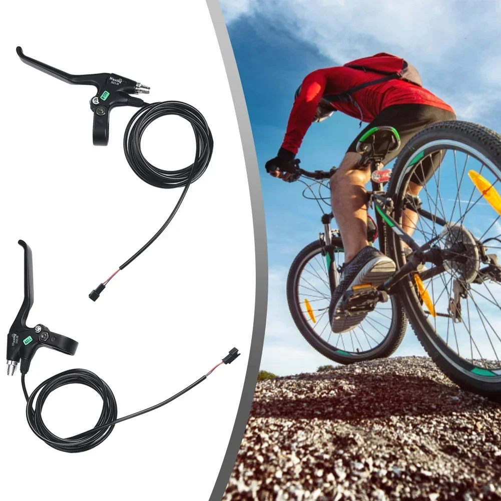 Maximize Your Riding Experience with Wuxing 47PDD Electric Bike E bike Brake Lever SM Plug and IP76 Waterproofing