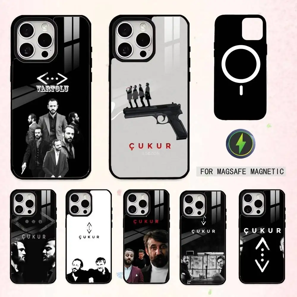 

C-Cukur TV Series The Pit Phone Case For iPhone17,16,15,14,13,12,11 Plus,Pro Max Magnetic For Magsafe Wireless Charging