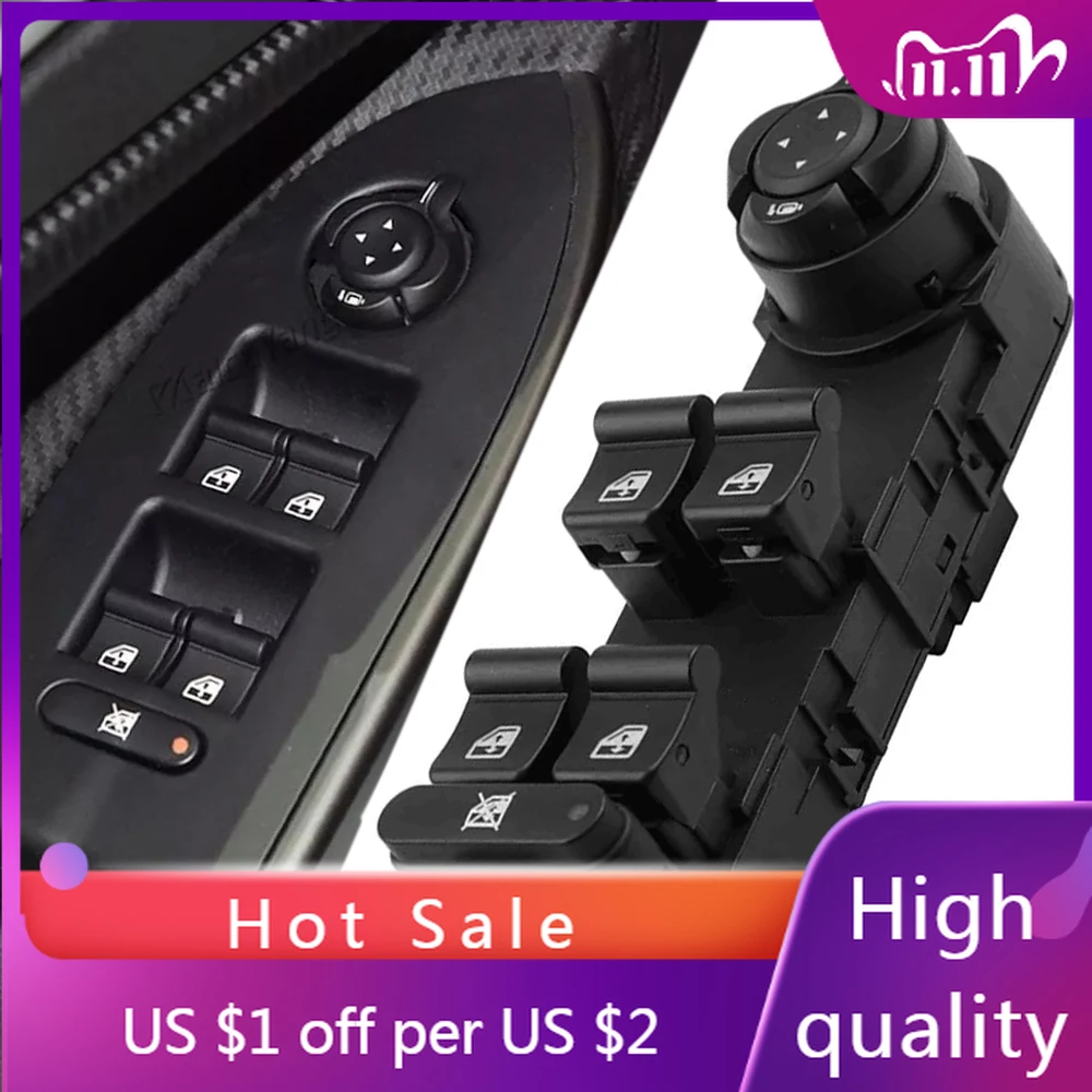 

Power Window Master Control Switch For Alfa Romeo Giulietta 2010 2011 2012 2013 2014 2015 2016 2017 2018 2019 2020 156106392