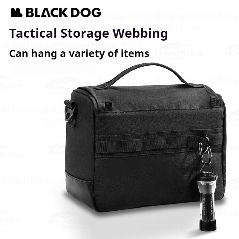 Naturehike-Blackdog Storage Bag 750g Ultralight 900D Outdoor Wear-resistant Waterproof Travel Organizer Removable Shoulder Strap