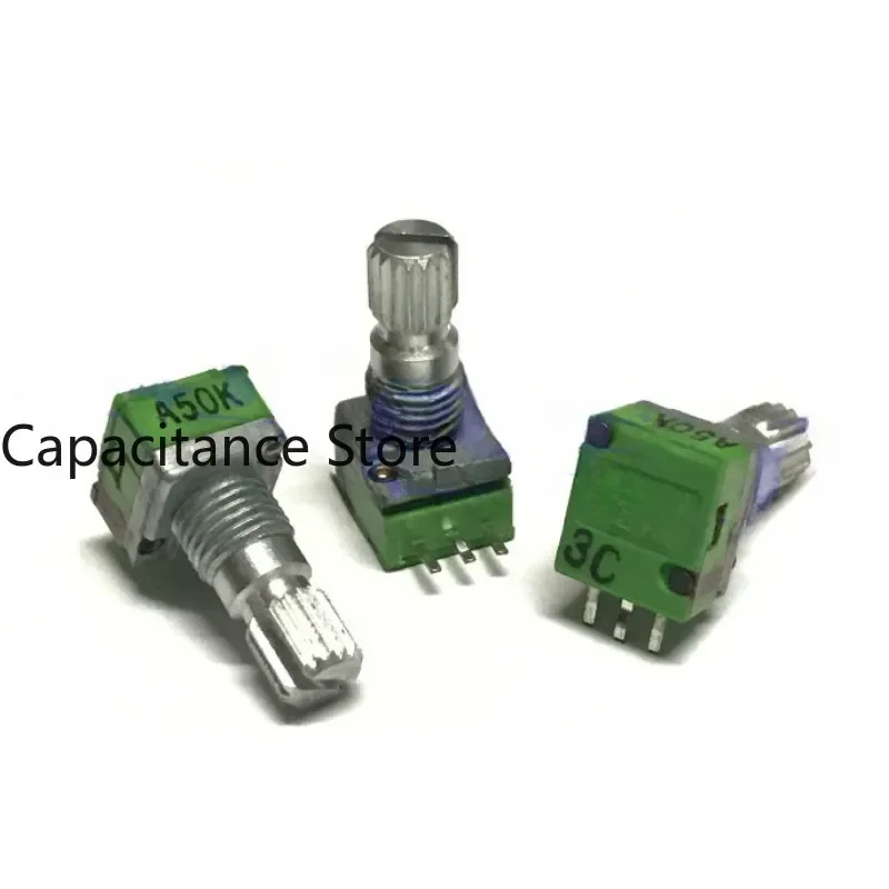 

5PCS 09 precision potentiometer single A50K power amplifier audio speaker volume adjustment