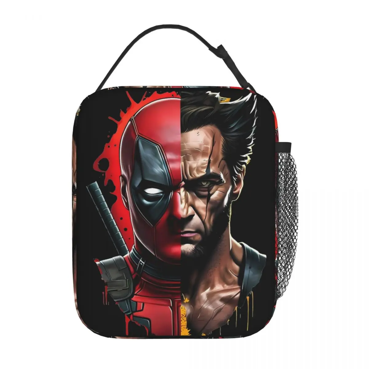 Портативная Термосумка для обеда с рисунком «Дэдпул»