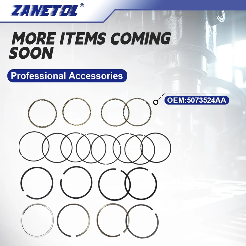 

Поршневое кольцо ZANETOL для CHRYSLER PT CRUISER 2008 ~ 2010 2009 г. 5073524 АА 05073524 Аксессуары для горячих автомобилей AA, модель, высококачественный интерьер