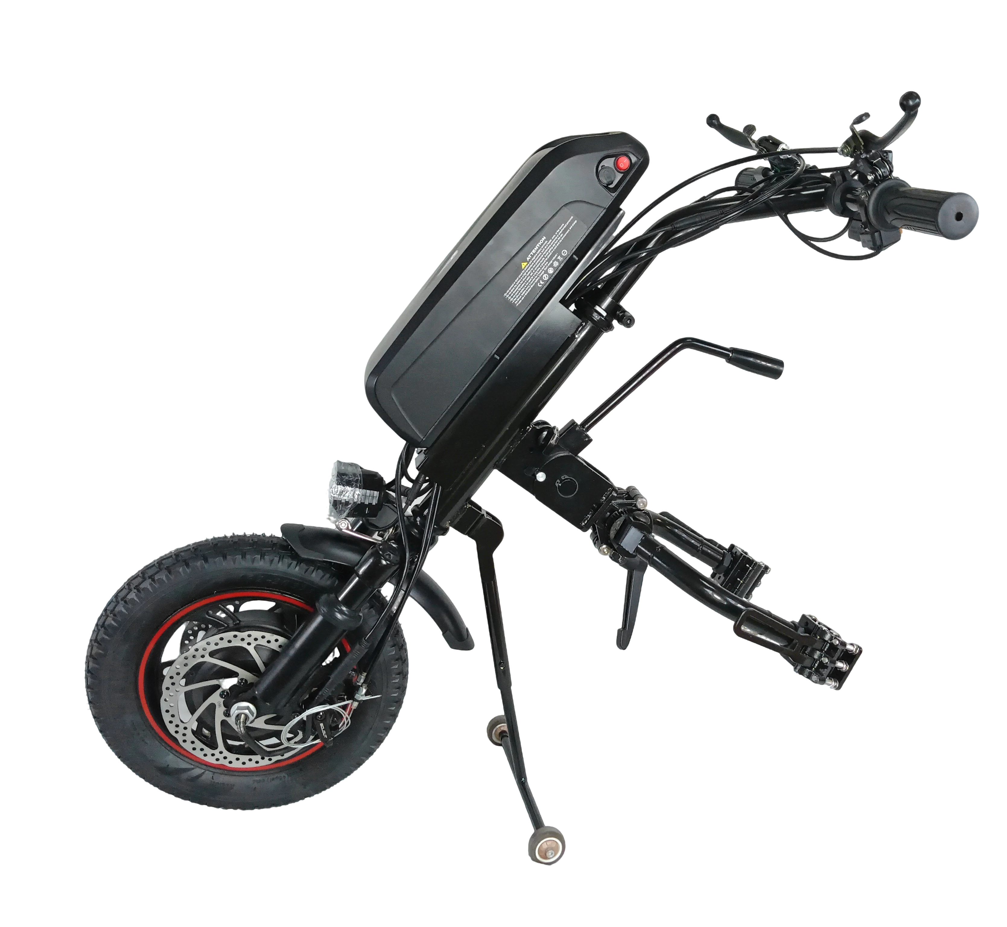 Motor para Silla de Ruedas Eléctrica en Oferta, 12 Pulgadas, 350W, Handcycle Eléctrico para Sillas de Ruedas para Personas con Discapacidad