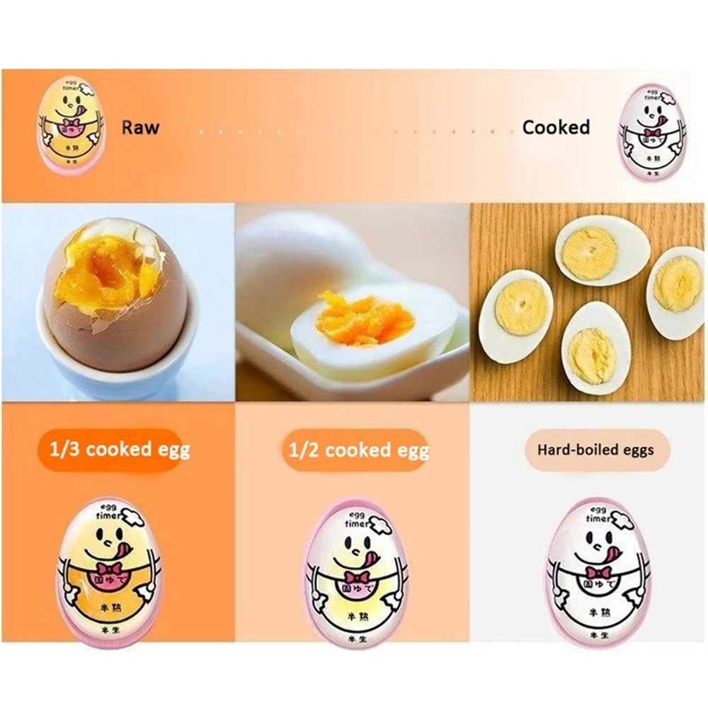 Egg Timer Clear At A Glance Control Duration Blister Packaging Household Perfect Boiled Eggs Preferred Material Kitchen Artifact