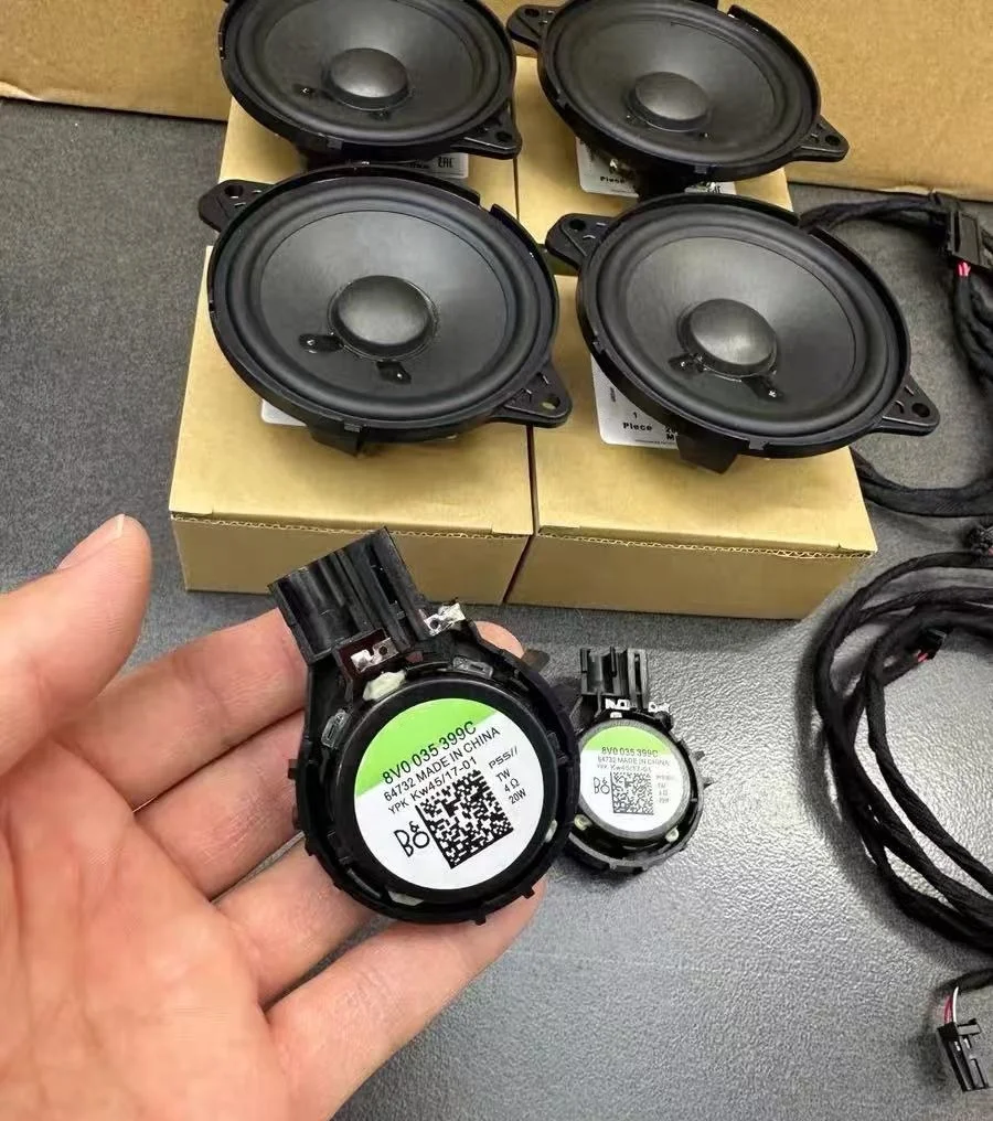 OEM for Audi A3 S3 8Y upgrade dashboard mid-range speaker and rear door treble Speaker 80A035303 8V0035399C